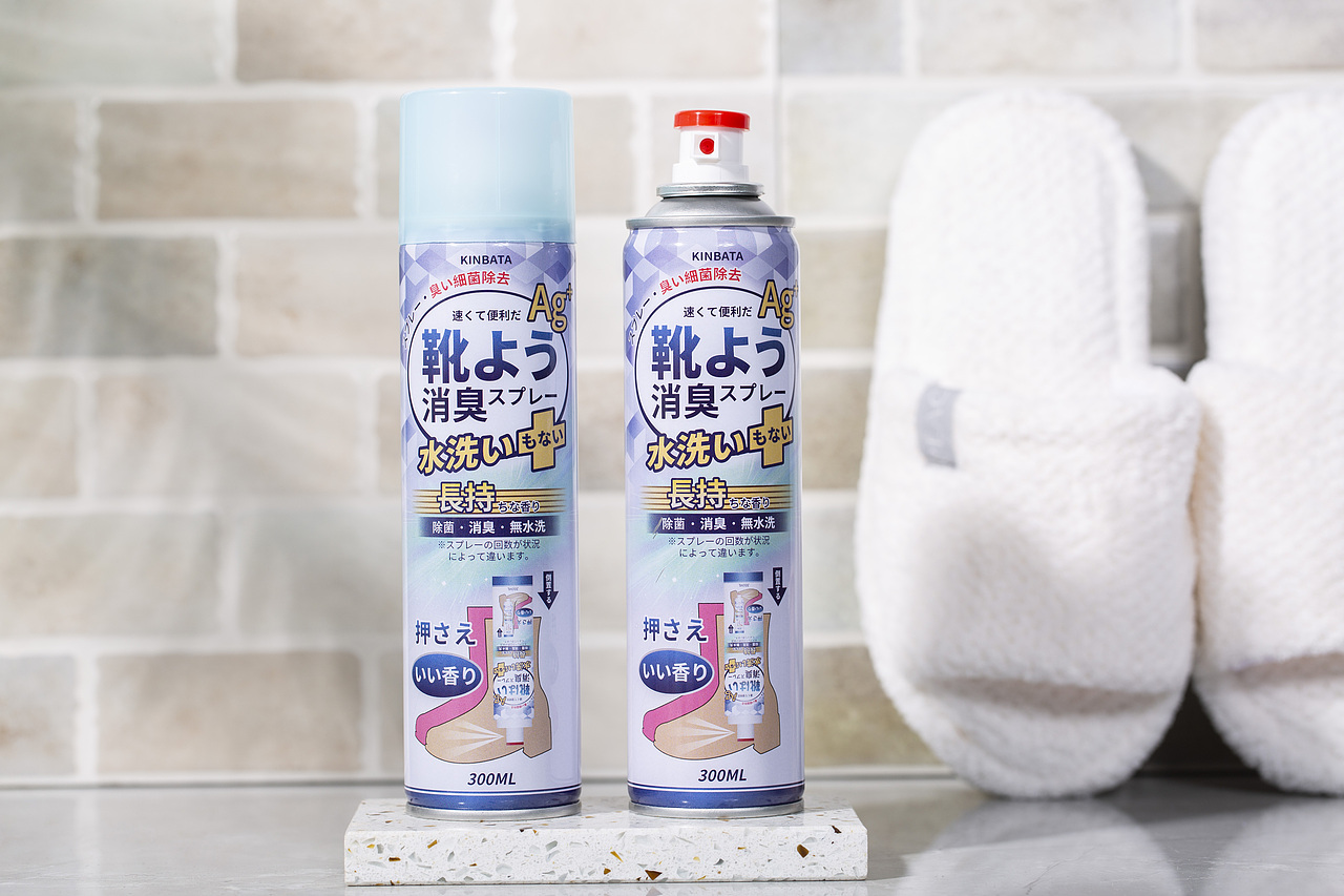 日本Kinbata鞋襪除臭劑 清新每一步，告別異味困擾